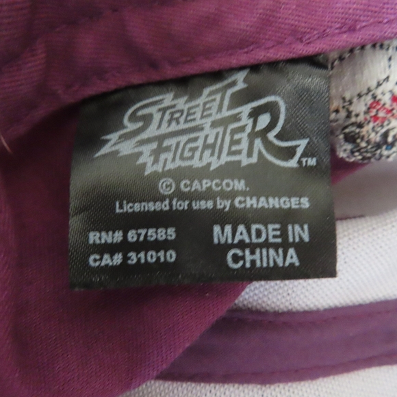 changes streetfighter capcom hat snapback maroon E. Honda - Picture 8 of 8